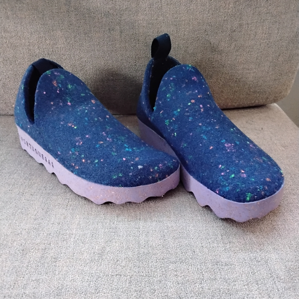 ASPORTUGUESAS CITY SHOE 37 navy Led